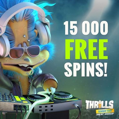 Thrills Free Spins Summer