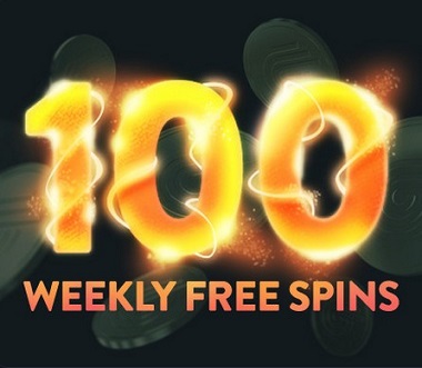 100 Weekly Free Spins