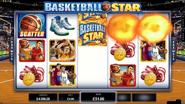 Basketball Star Slot Microgaming 2