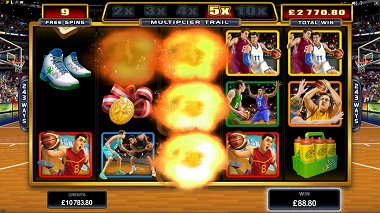 Basketball Star Slot Microgaming 4