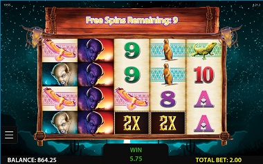 Double Buffalo Spirit Slot 4