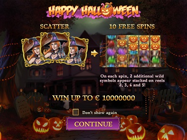 Happy Halloween Slot Play'n GO 1