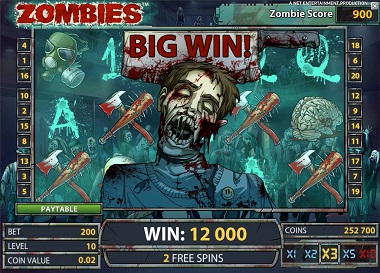 Zombies Slot NetEnt 2