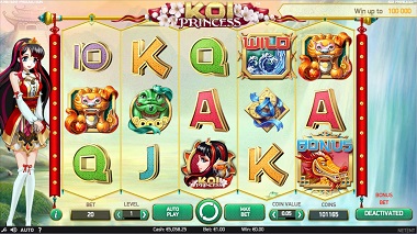 Koi Princess Slot NetEnt 2