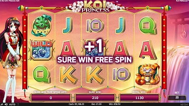 Koi Princess Slot NetEnt 3