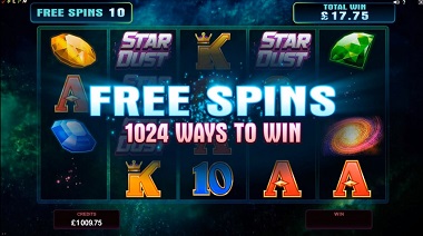 Stardust Slot Free Spins