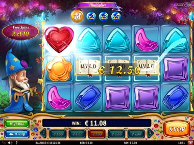 Wizard of Gems Slot Free Spins