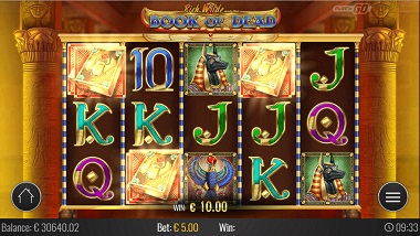 Book of Dead Slot Win