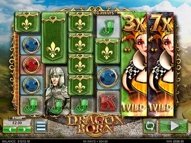 Dragon Born Slot Base Game