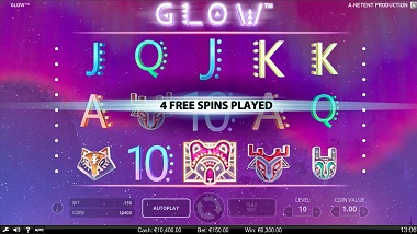 Glow Slot NetEnt 1