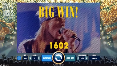 Guns N Roses Slot Big Win