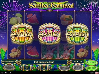 Samba Carnival Play'n GO Slot 1