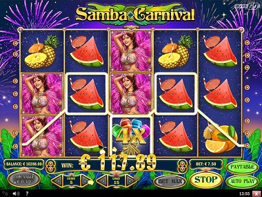 Samba Carnival Play'n GO Slot 5