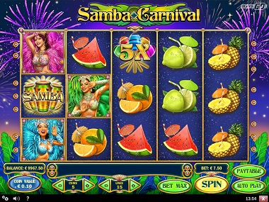 Samba Carnival Slot Play'n GO