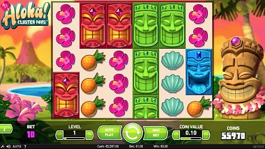 Aloha Cluster Pays Slot NetEnt 4