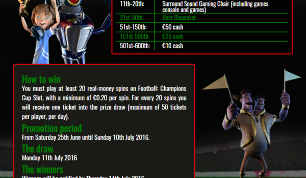 Slots Magic Add To The Euro Cup Excitement!