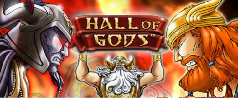 Hall of Gods Slot Logo