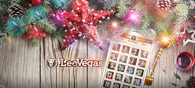 Leo Vegas Christmas Logo