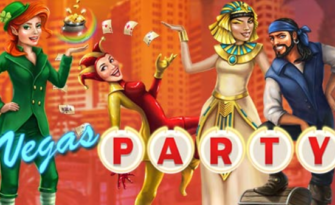 Vegas Party Slot Logo