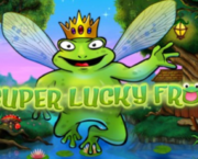 Super Lucky Frog Slot Logo