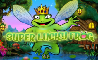 Super Lucky Frog Slot Logo