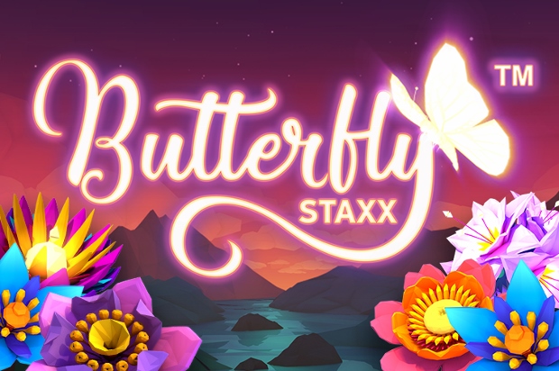 Butterfly Staxx Slot Logo