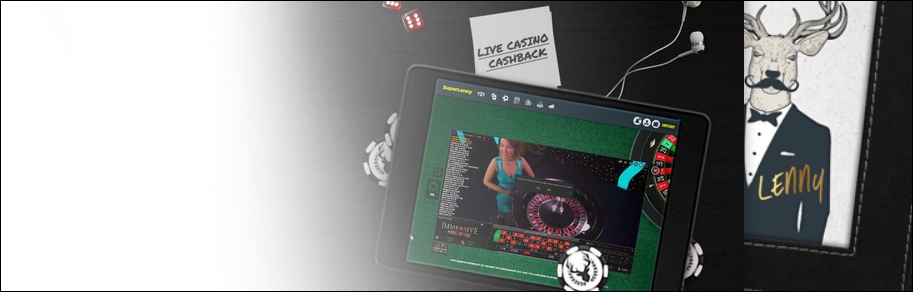 SuperLenny Live Casino Cashback