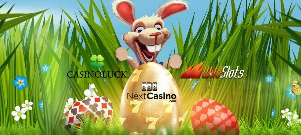 Casino Luck, Next Casino & WildSlots – Easter Egg Hunt!