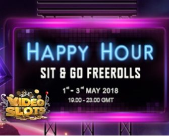 Videoslots – May Freeroll Happy Hours!