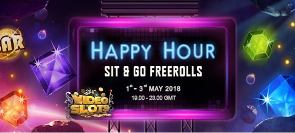 Videoslots – May Freeroll Happy Hours!