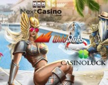 Holiday Race at Casino Luck, Next and WildSlots!