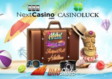 Holiday Giveaway at Casino Luck, Next and WildSlots!