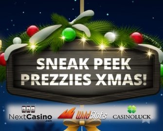 Christmas 2018 at Next, CasinoLuck & WildSlots!