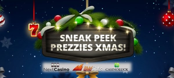 Christmas 2018 at Next, CasinoLuck & WildSlots!